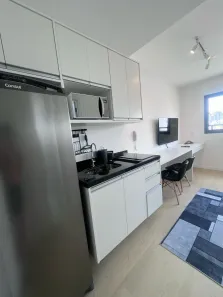 Apartamento com 1 Quarto para alugar, 19m² no República, São Paulo