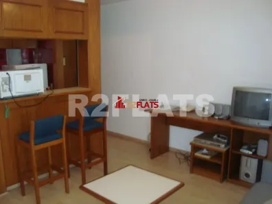 Flat com 1 Quarto para alugar, 40m² no Cerqueira César, São Paulo