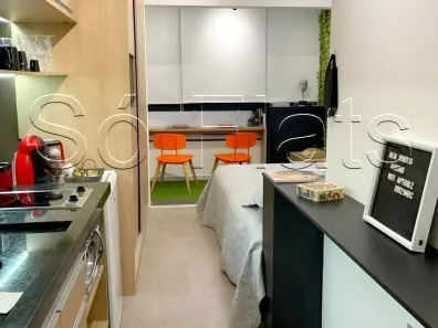 Apartamento com 1 Quarto para alugar, 25m² no Centro, São Paulo