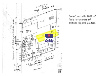 Lote/Terreno à venda, 1290m² no Vila Monte Alegre, São Paulo