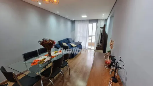 Apartamento com 3 Quartos à venda, 76m² no Vila Guarani, Mauá