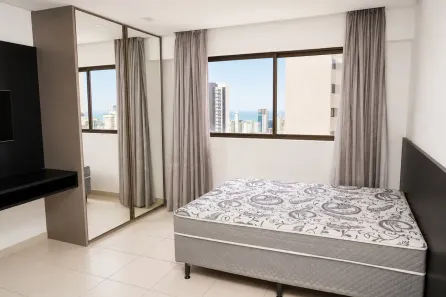Apartamento com 1 Quarto para alugar, 30m² no Boa Viagem, Recife