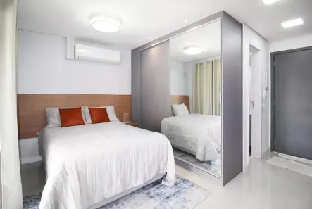 Apartamento com 1 Quarto para alugar, 32m² no Indianópolis, São Paulo