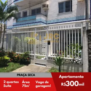 Apartamento com 2 Quartos à venda, 76m² no Praça Seca, Rio de Janeiro