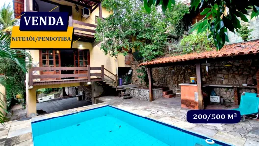 Casa de Condomínio com 4 Quartos à venda, 200m² no Badu, Niterói