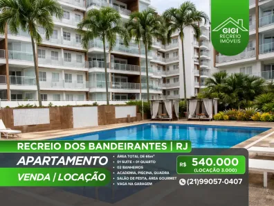 Apartamento com 2 Quartos à venda, 65m² no Recreio dos Bandeirantes, Rio de Janeiro