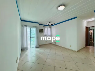 Apartamento com 2 Quartos para alugar, 80m² no Ponta da Praia, Santos