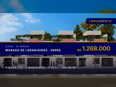 Casa com 3 Quartos à venda, 205m² no Morada de Laranjeiras, Serra