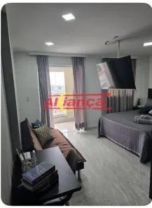 Apartamento com 1 Quarto para alugar, 31m² no Centro, Guarulhos