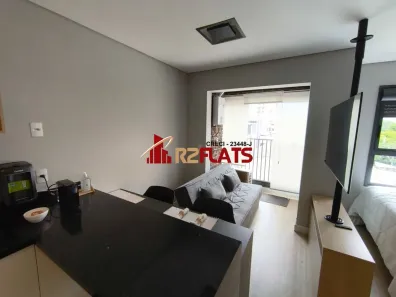 Flat com 1 Quarto para alugar, 32m² no Indianópolis, São Paulo