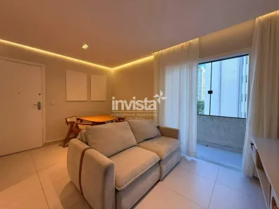 Apartamento com 2 Quartos para alugar, 80m² no Ponta da Praia, Santos