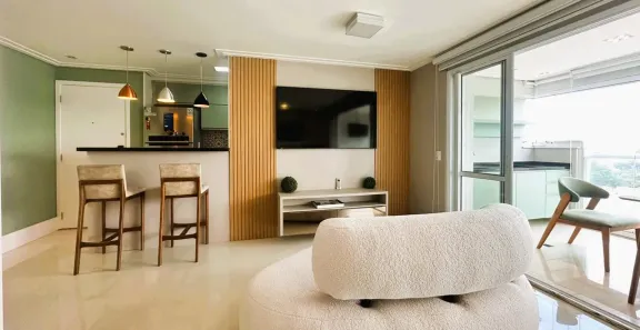 Apartamento com 1 Quarto para alugar, 52m² no Vila Regente Feijó, São Paulo