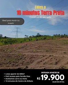 Lote/Terreno à venda, 600m² no Terra Preta (Terra Preta), Mairiporã