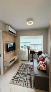Apartamento com 1 Quarto para alugar, 25m² no Vila Nova Conceição, São Paulo