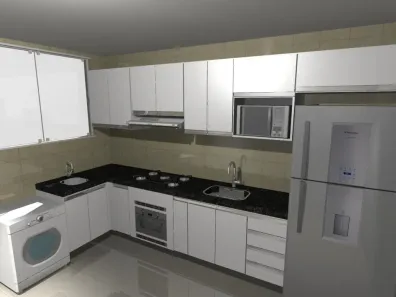 Apartamento com 2 Quartos à venda, 55m² no Residencial do Bosque, Brasília