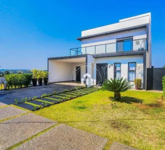 Casa de Condomínio com 4 Quartos para venda ou aluguel, 249m² no Loteamento Residencial Una, Itu