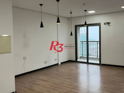 Sala Comercial para alugar, 95m² no Valongo, Santos