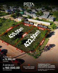Lote/Terreno à venda, 858m² no Said Salomão, Boa Vista