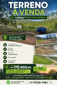 Lote/Terreno à venda, 1000m² no Centro, Carapicuíba