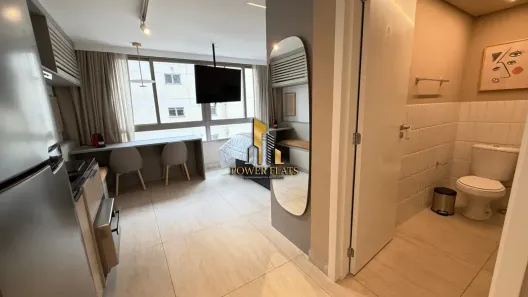 Flat com 1 Quarto para alugar, 30m² no Pinheiros, São Paulo