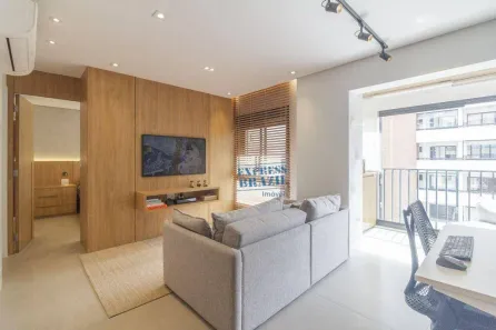 Apartamento com 1 Quarto para venda ou aluguel, 58m² no Pinheiros, São Paulo