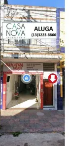 Sala Comercial para alugar, 65m² no Vila Mathias, Santos