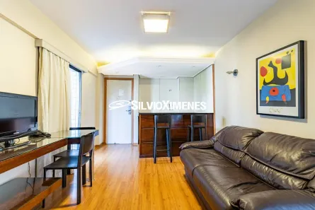 Apartamento com 1 Quarto para alugar, 47m² no Savassi, Belo Horizonte