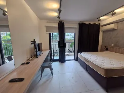 Apartamento com 1 Quarto para alugar, 25m² no Indianópolis, São Paulo
