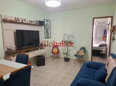 Apartamento com 1 Quarto à venda, 50m² no Gonzaga, Santos