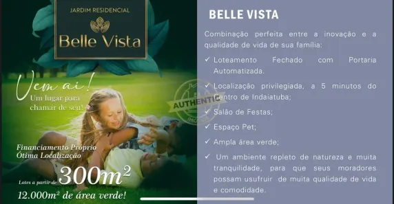 Lote/Terreno à venda, 300m² no Parque Residencial Indaiá, Indaiatuba
