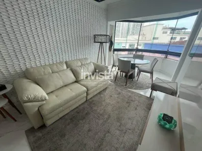 Cobertura com 4 Quartos para alugar, 224m² no Ponta da Praia, Santos