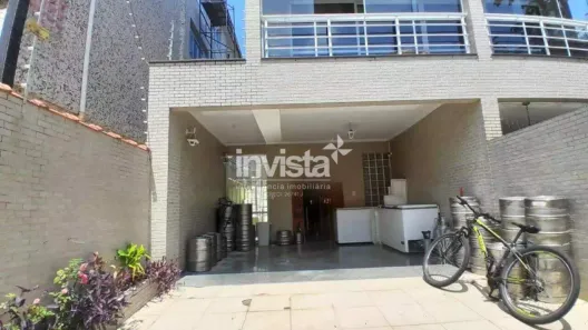 Casa com 4 Quartos para alugar, 353m² no Aparecida, Santos