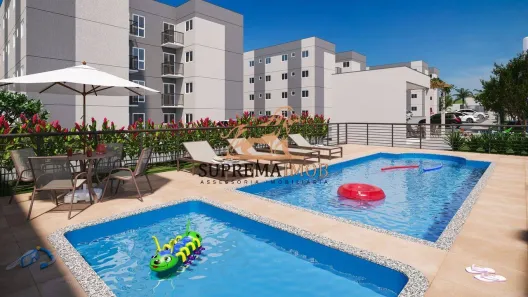 Apartamento com 2 Quartos à venda, 42m² no Caguassu, Sorocaba
