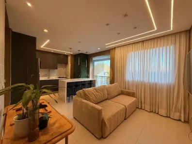 Apartamento com 1 Quarto para venda ou aluguel, 46m² no Jardim Tupanci, Barueri