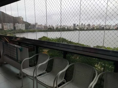 Apartamento com 3 Quartos para alugar, 160m² no Lagoa, Rio de Janeiro