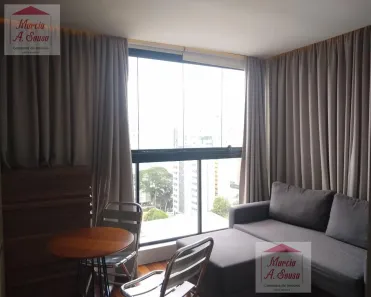 Apartamento com 1 Quarto para alugar, 32m² no Jardim Paulista, São Paulo