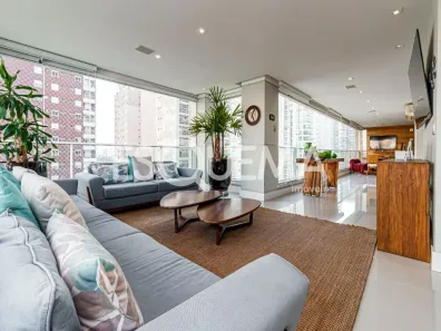 Apartamento com 4 Quartos para venda ou aluguel, 380m² no Campo Belo, São Paulo