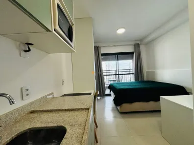 Apartamento com 1 Quarto para alugar, 25m² no Vila Firmiano Pinto, São Paulo