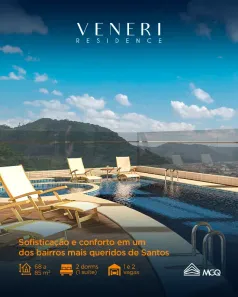 Apartamento com 2 Quartos à venda, 75m² no Marapé, Santos