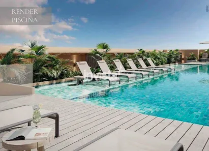 Apartamento com 1 Quarto à venda, 56m² no Ponta da Praia, Santos