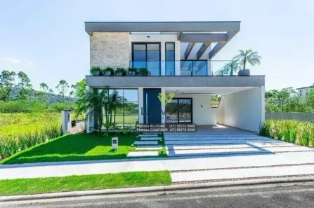 Casa de Condomínio com 3 Quartos à venda, 270m² no Ponta Aguda, Blumenau
