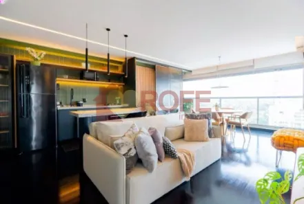 Apartamento com 2 Quartos para alugar, 77m² no Santo Amaro, São Paulo