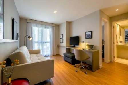 Flat com 1 Quarto à venda, 34m² no Indianópolis, São Paulo