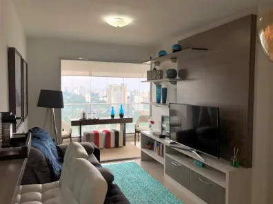 Apartamento com 1 Quarto para alugar, 50m² no Campo Belo, São Paulo