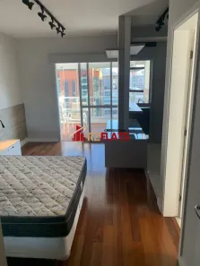 Flat com 1 Quarto para alugar, 40m² no Indianópolis, São Paulo