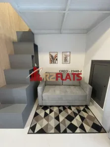 Apartamento com 1 Quarto para alugar, 25m² no Jardim das Acácias, São Paulo