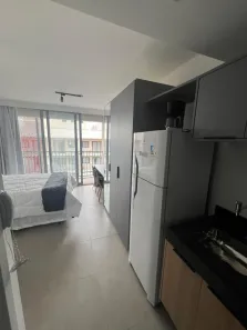 Apartamento com 1 Quarto para venda ou aluguel, 21m² no Indianópolis, São Paulo