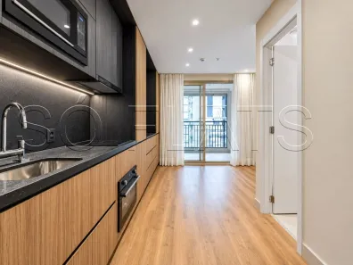 Apartamento com 1 Quarto para alugar, 30m² no Indianópolis, São Paulo