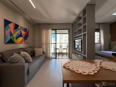 Apartamento com 1 Quarto para alugar, 33m² no Jardim Esplanada, São José dos Campos