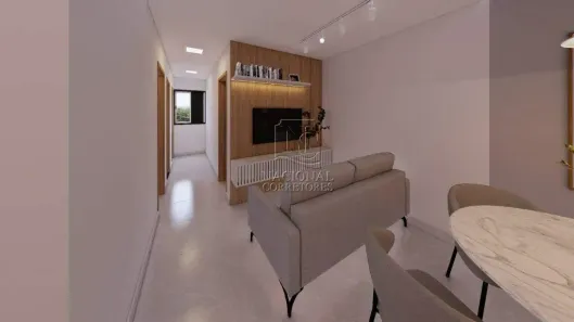 Apartamento com 3 Quartos à venda, 57m² no Jardim Telles de Menezes, Santo André
